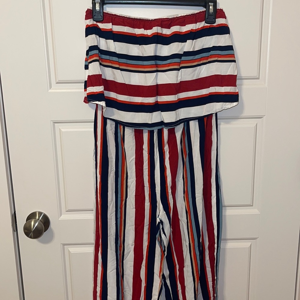 Flare Pants Romper